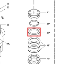 Load image into Gallery viewer, Graco 166164 Gland, Packing, Fema - highlighted in parts diagram