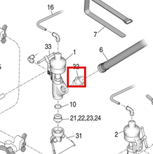 Load image into Gallery viewer, Graco 166469 Fitting, Nipple, Hex - highlighted in parts diagram