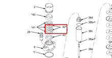 Load image into Gallery viewer, Graco 166490 Vee Packing Leather - highlighted in parts diagram