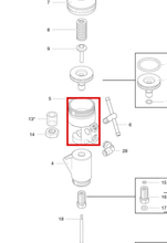 Load image into Gallery viewer, Graco 166847 Housing, Valve - highlighted in parts diagram