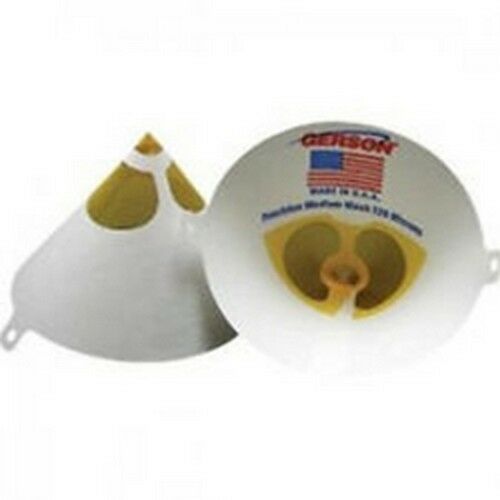 GERSON® Elite™ 010714R Paint Strainer, 260 micron, Synthetic Mesh, Ora