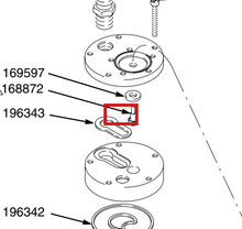 Load image into Gallery viewer, Graco 168872 Stem, Valve - highlighted in parts diagram