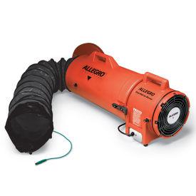 Allegro Confined Space Blower, Orange, 22 1/2