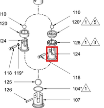 Load image into Gallery viewer, Graco 169846 Housing, Valve - highlighted in parts diagram