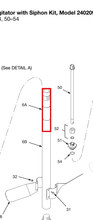Load image into Gallery viewer, Graco 16A519 Shaft, Agitator - highlighted in parts diagram
