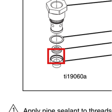 Load image into Gallery viewer, Graco 16A658 SEAL, SNAP ON,CARTRIDGE - item 802E highlighted in the Graco 3A4527EN-B parts diagram