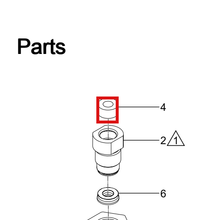 Load image into Gallery viewer, Graco 16A670 Wiper, Felt,piston Rod - highlighted in parts diagram