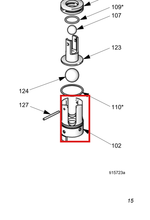 Load image into Gallery viewer, Graco 16C191 Housing,foot Valve Weldment - highlighted in parts diagram