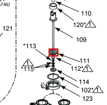 Load image into Gallery viewer, Graco 16C195 Rod,connecting - highlighted in parts diagram