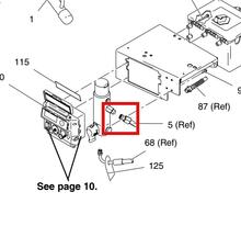 Load image into Gallery viewer, Graco 16C381 Tube, Hydraulic, Gmax 5900/7900 - highlighted in parts diagram