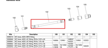 Load image into Gallery viewer, Graco 16C521 Hose,assy,ss Brd,3/8x48,ss - highlighted in parts diagram