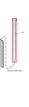 Load image into Gallery viewer, Graco 16D012 3/16 in x 32 Element Mixer Assembly with Luer Lock - highlighted in parts diagram