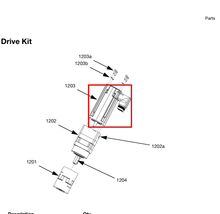 Load image into Gallery viewer, Graco 16E369 Motor,pgm Drive, Frame - highlighted in parts diagram