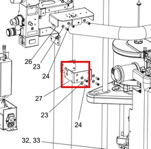 Load image into Gallery viewer, Graco 16E792 Tool,magnet Install - highlighted in parts diagram