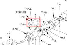 Load image into Gallery viewer, Graco 16E938 Plate,vertical Driver - highlighted in parts diagram