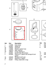 Load image into Gallery viewer, Graco 16F731 Reservoir, 1 Gallon - highlighted in parts diagram