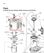 Load image into Gallery viewer, Graco 16G381 Kit,5 - highlighted in parts diagram