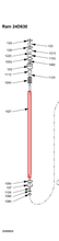 Load image into Gallery viewer, Graco 16G478 Rod,piston Ram, Long - highlighted in parts diagram