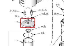 Load image into Gallery viewer, Graco 16G517 Kit, Air Motor - highlighted in parts diagram