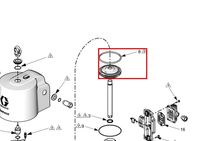 Load image into Gallery viewer, Graco 16G524 Air Motor Seal Kit - highlighted in parts diagram