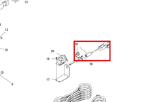 Load image into Gallery viewer, Graco 16H069 Switch, Corded, Remote And Plug In - highlighted in parts diagram