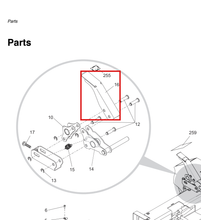 Load image into Gallery viewer, Graco 16M743 Pedal,brake,ll250 - highlighted in parts diagram