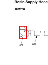 Load image into Gallery viewer, Graco 16M776 Fitting,elbow,3/4 Npsm X 1 Nptf - highlighted in parts diagram