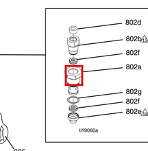 Load image into Gallery viewer, Graco 16P185 Kit,bearing &amp; Felt Wiper - highlighted in parts diagram