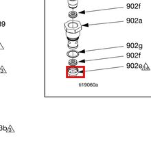 Load image into Gallery viewer, Graco 16P186 Kit,seal Retainer,snap-on - highlighted in parts diagram