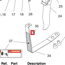 Load image into Gallery viewer, Graco 16P338 Screw,mach,serrated Hex Head - highlighted in parts diagram