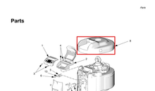 Load image into Gallery viewer, Graco 16R868 Cover  6500  Datatrak - highlighted in parts diagram