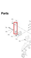 Load image into Gallery viewer, Graco 16T804 Bracket, Switch, Air - highlighted in parts diagram
