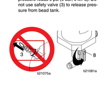 Load image into Gallery viewer, Graco 16T829 Line Lazer Hose Bead 3/4" Clear - highlighted in parts diagram