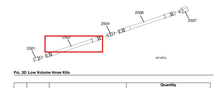 Load image into Gallery viewer, Graco 16V531 Agp Hose,assy,1/8x60,ss,ptfe - highlighted in parts diagram