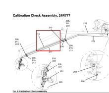 Load image into Gallery viewer, Graco 16V587 Tube,ratio,base,outlet,1/2,ss - highlighted in parts diagram