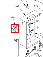 Load image into Gallery viewer, Graco 16V730 Switch,pressure,ram Direction - highlighted in parts diagram