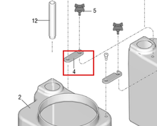 Load image into Gallery viewer, Graco 16X081 Bracket, Dual Tank Retaining - highlighted in parts diagram