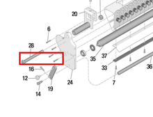 Load image into Gallery viewer, Graco 16Y262 Screw, Cap, Hex Hd, M12x1.75x120 - highlighted in parts diagram