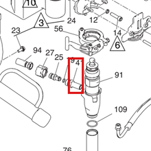 Load image into Gallery viewer, Graco 16Y579 Fitting, Pump, QD - item 41 highlighted in the Graco 332918EN-J parts diagram