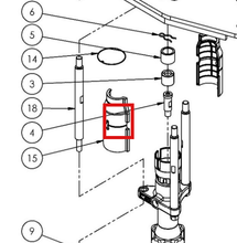Load image into Gallery viewer, Binks 170245 Ø4 x 2.5 PU HOSE - BLACK -- Ref 15, DRX Ram Outfit Manual 77-3237 - English [ English ]