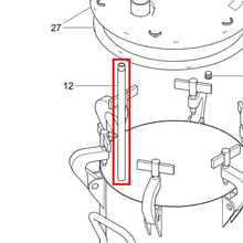Load image into Gallery viewer, Graco 171975 TUBE - item 12 highlighted in the Graco 3A4797EN parts diagram