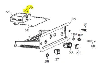 Veloci Heater Control Box Fuse for Blaze 100