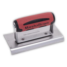Load image into Gallery viewer, Marshalltown 176D 6 X 3 Edger-1 Curved/1 Straight End 3/8R, 1/2L-DuraSoft Handle (6/Pack)