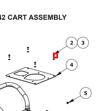 Load image into Gallery viewer, Binks 177019 BUTTON HEAD SCREW (M10 x 25mm) -- Ref 2, MX3070 &amp; MX3560 Pump Manual 77-2960 EN [ English ]