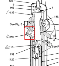 Load image into Gallery viewer, Graco 178080 Adapter, Outlet - highlighted in parts diagram