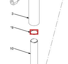 Load image into Gallery viewer, Graco 178981 Gasket - highlighted in parts diagram