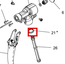 Load image into Gallery viewer, Graco 179733 Gasket, handle