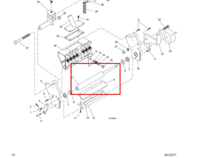 Load image into Gallery viewer, Graco 17B362 Shaft,bead Assembly, 30cm - highlighted in parts diagram