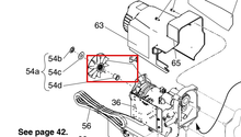 Load image into Gallery viewer, Graco 17C799 Kit, Repair, St Mot, 240v, W/fan - highlighted in parts diagram