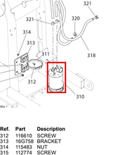 Load image into Gallery viewer, Graco 17C979 Cartridge,carbon,fuel Vapor, 300 Cc - highlighted in parts diagram